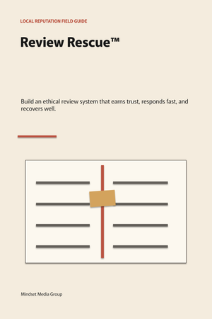 Review Rescue book cover by Mindset Media Group