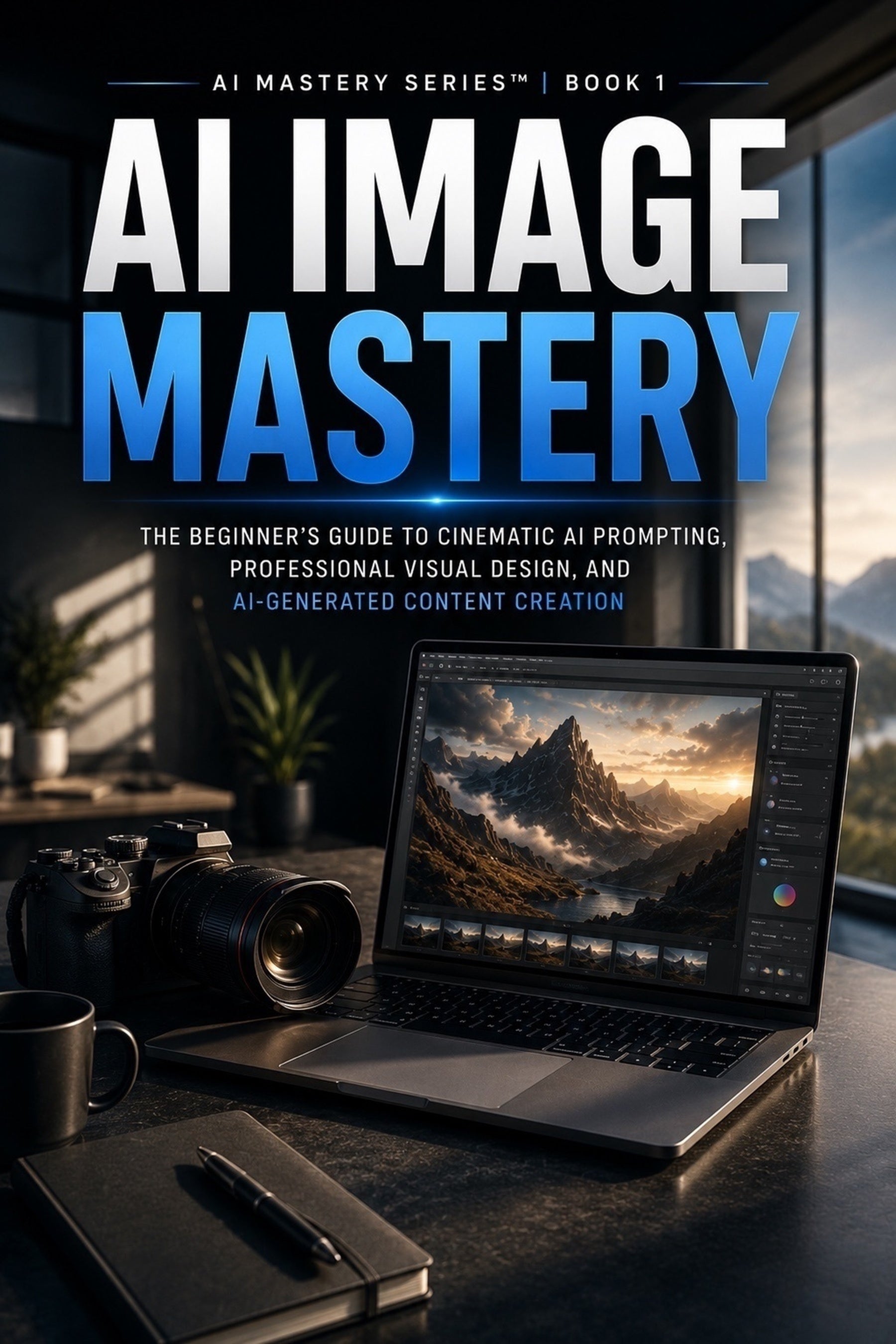 AI Image Mastery™ — Mindset Journal editorial cover