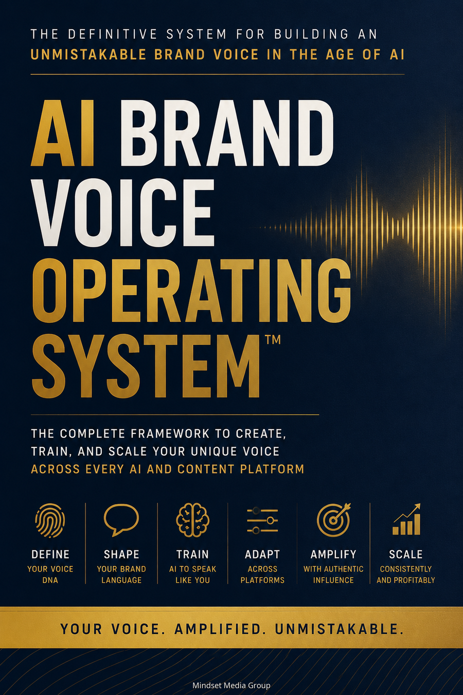 AI Brand Voice Operating System™ cover by Mindset Media Group