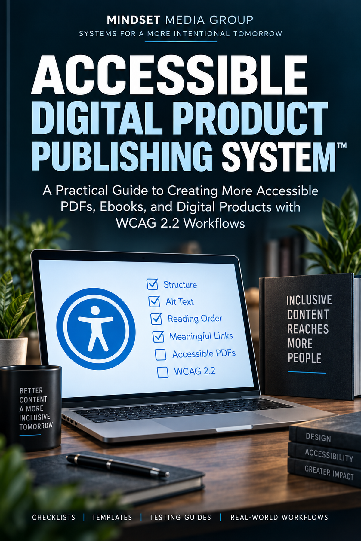 Accessible Digital Product Publishing System™ — Mindset Journal featured image by Mindset Media Group