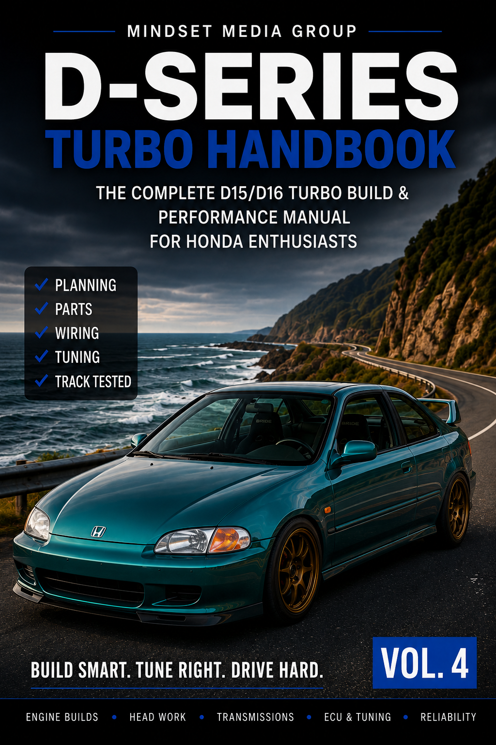 D-Series Turbo Handbook™ digital guide cover by Mindset Media Group™