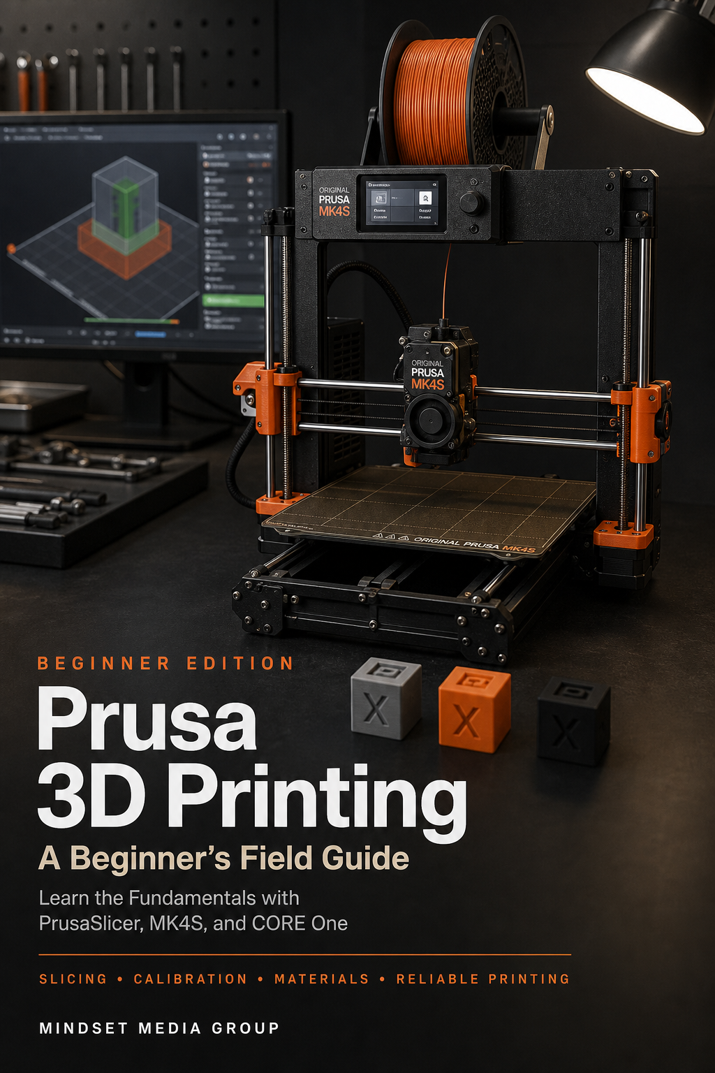 Prusa 3D Printing™ digital guide by Mindset Media Group