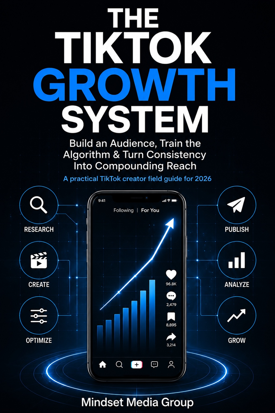 The TikTok Growth System™ cover — 2026 TikTok reach, audience clarity and account momentum guide