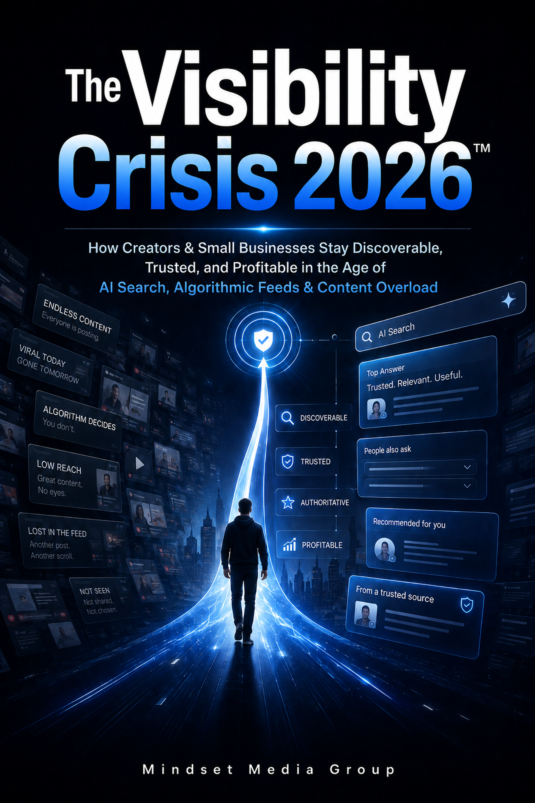 The Visibility Crisis 2026™ — Mindset Journal cover