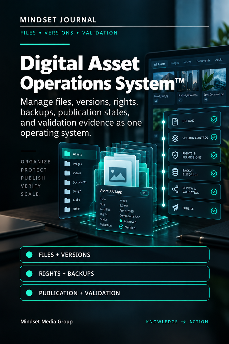 Digital Asset Operations System — Mindset Journal cover