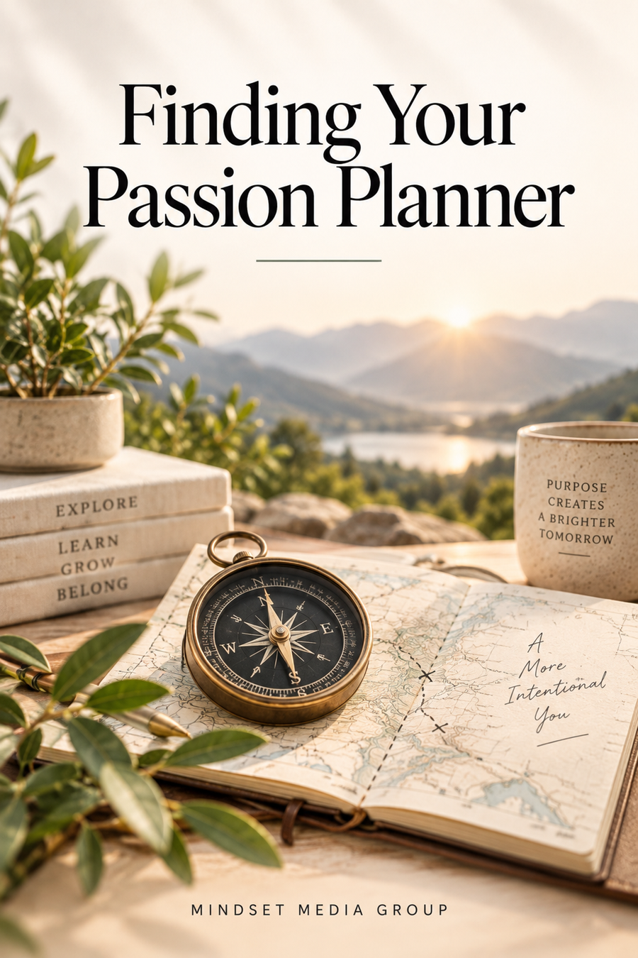 Finding Your Passion Planner cover — Mindset Media Group