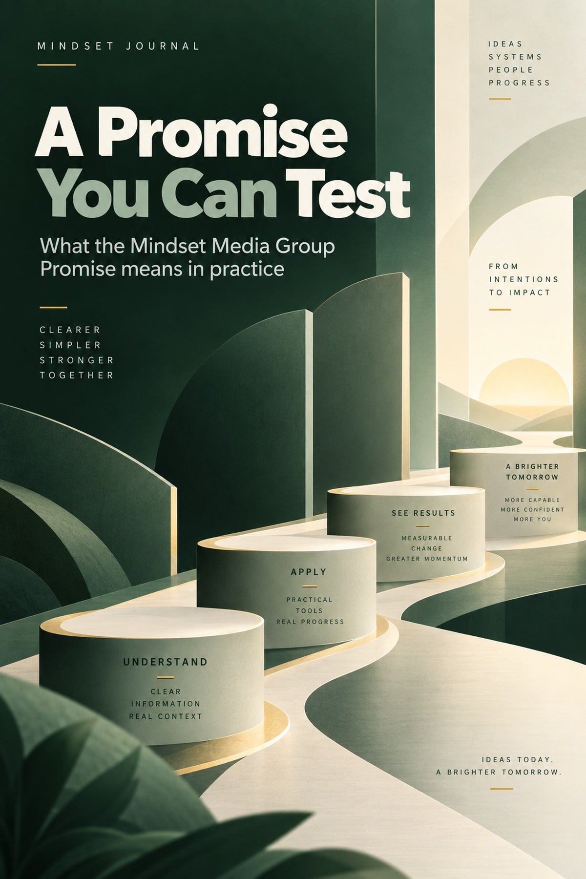A Promise You Can Test — Mindset Journal by Mindset Media Group