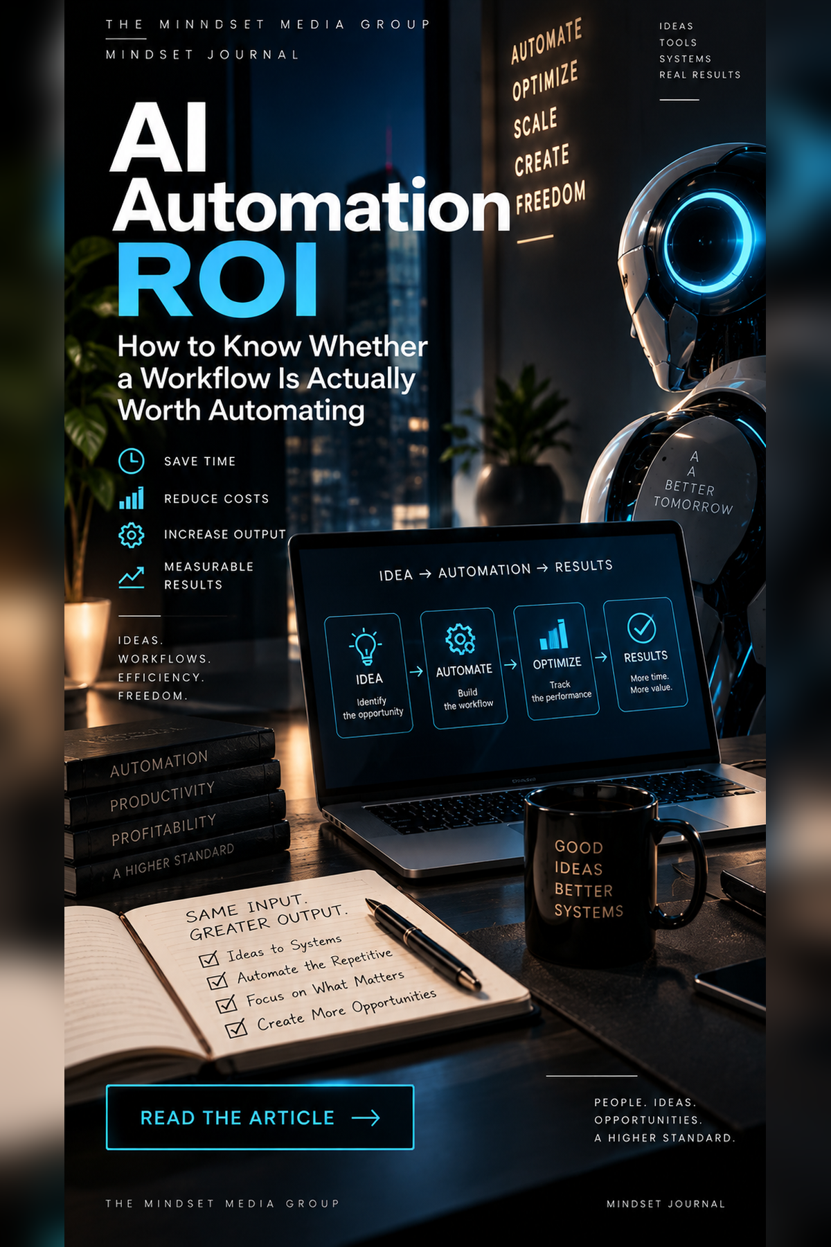 Mindset Media Group Journal cover for AI automation ROI