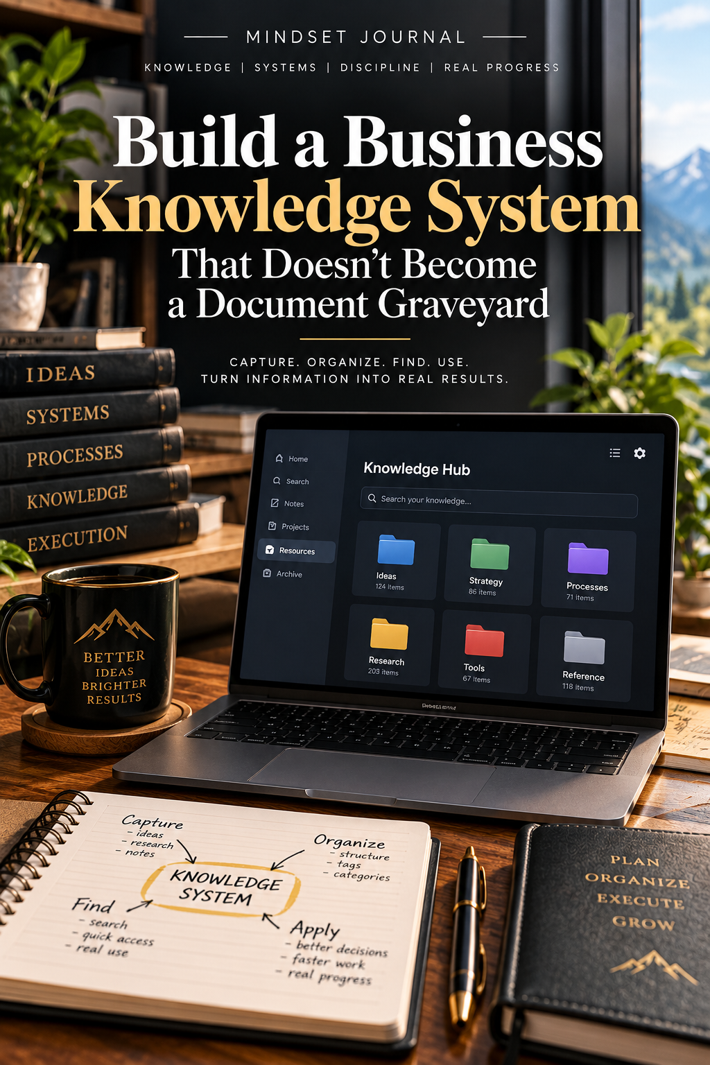 Build a Business Knowledge System — Mindset Journal by Mindset Media Group