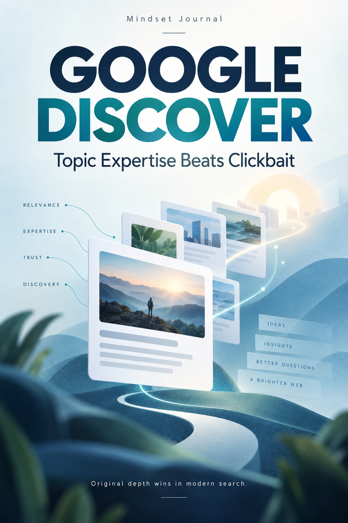 Google Discover topic expertise featured image