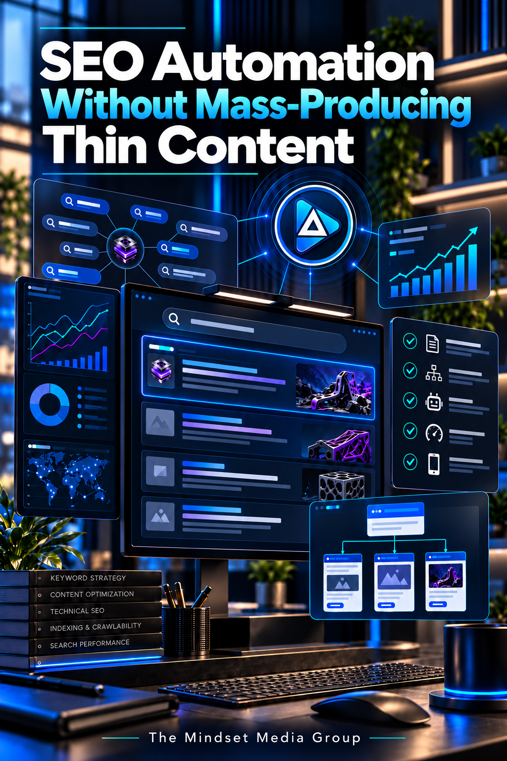 Mindset Journal cover: SEO Automation Without Mass-Producing Thin Content