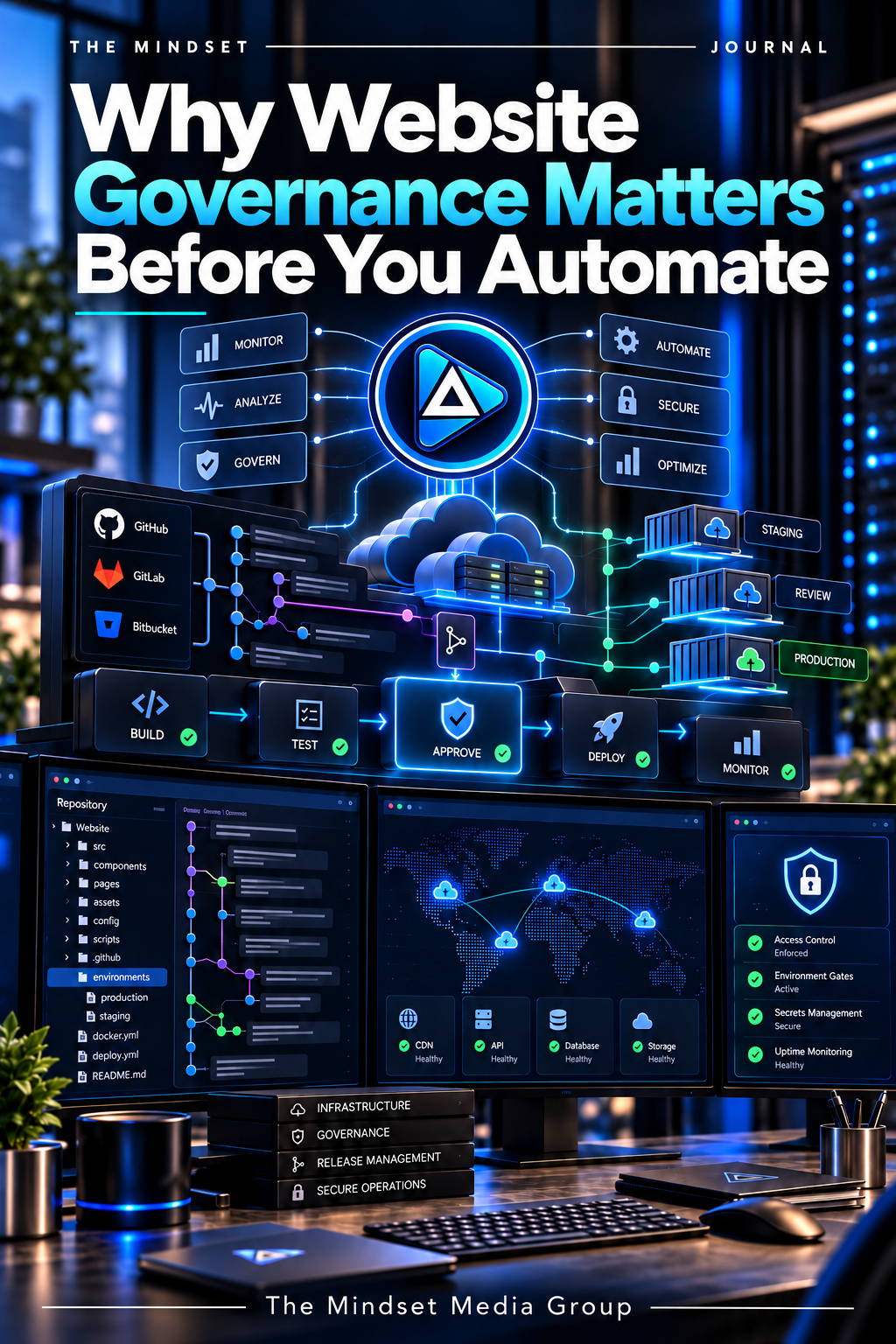Mindset Journal cover: Why Website Governance Matters Before You Automate