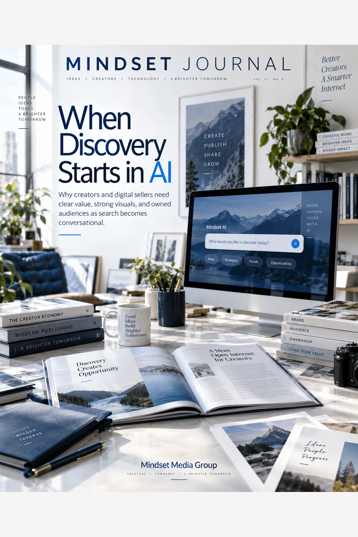 When Discovery Starts in AI — Mindset Journal by Mindset Media Group