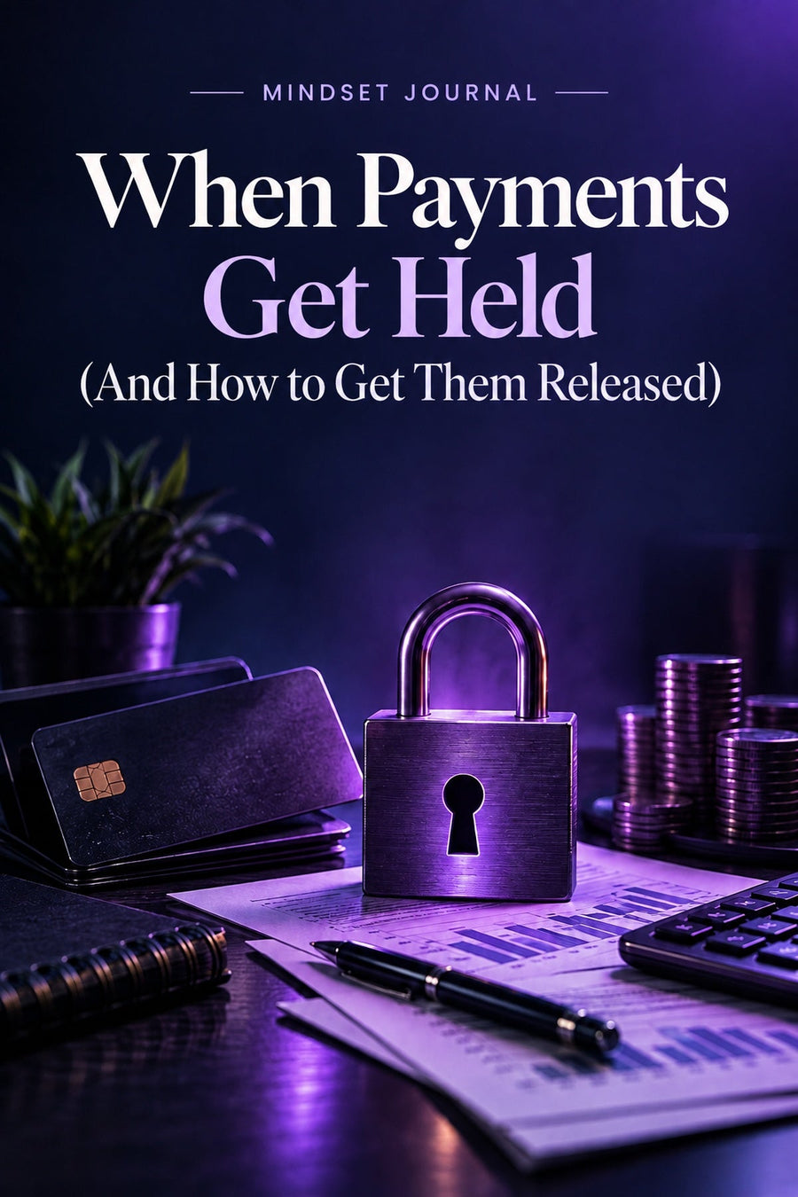 When Payments Get Held (And How to Get Them Released) — Mindset Journal cover by Mindset Media Group