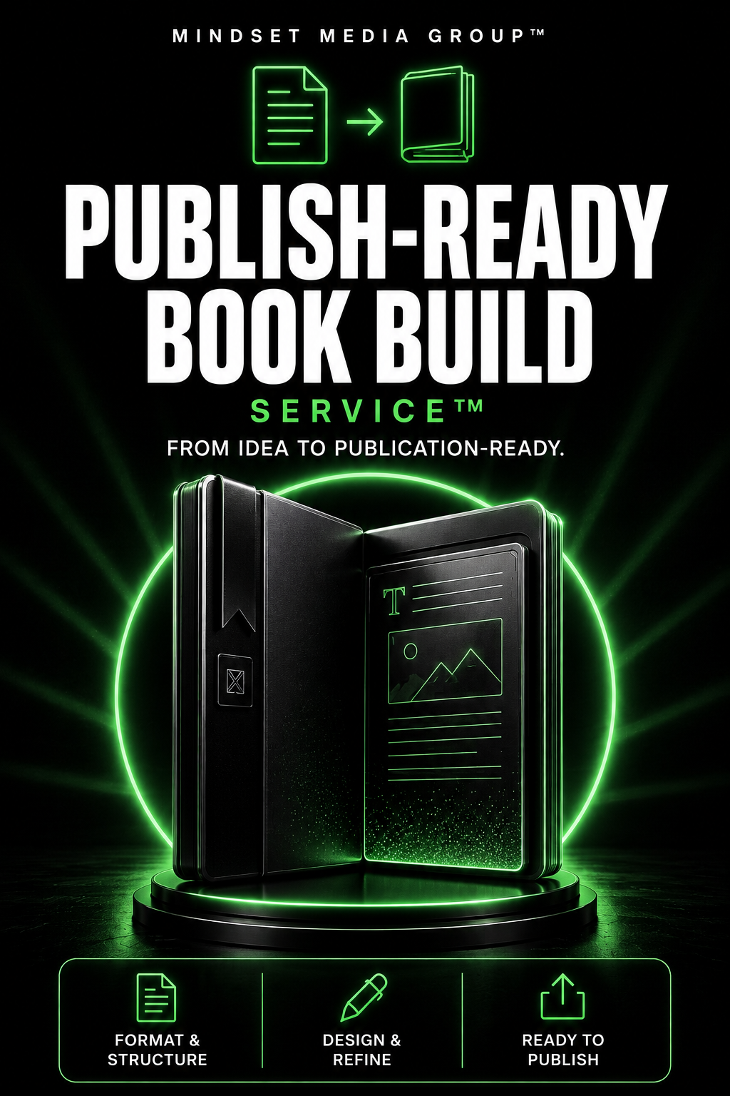 Publish-Ready Book Build Service™ by Mindset Media Group