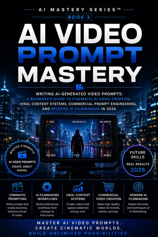 AI Video Prompt Mastery™ — The Beginner's Guide to AI Video Prompt Engineering