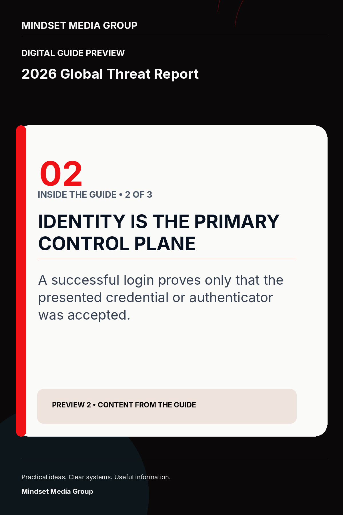 2026 Global Threat Report — Preview 02 of 3 — content from the guide
