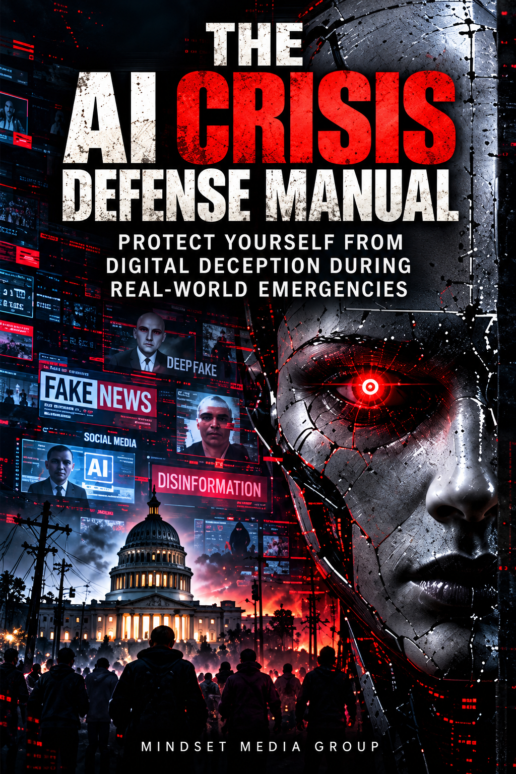 The AI Crisis Defense Manual — America Ready digital deception protection cover