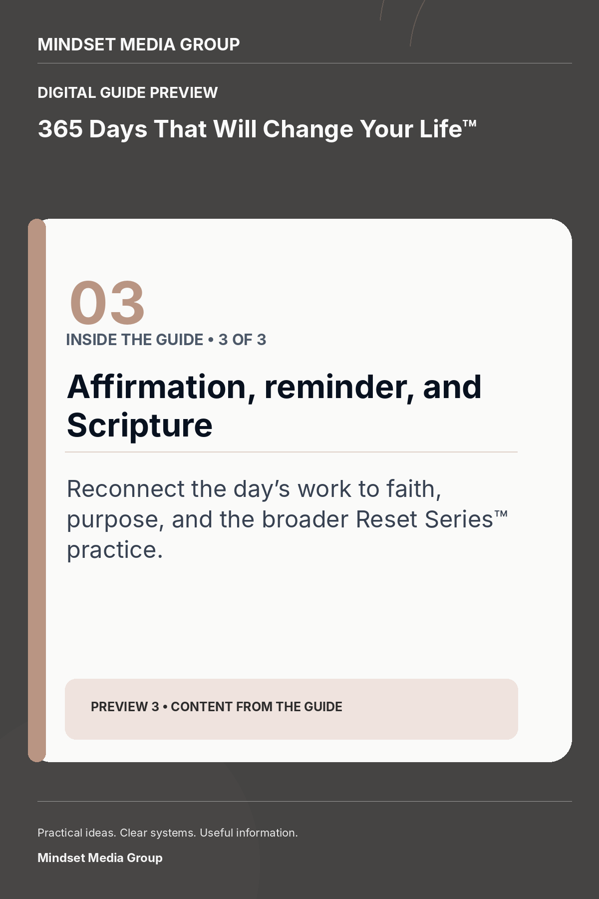 365 Days That Will Change Your Life™ — Preview 03 of 3 — content from the guide