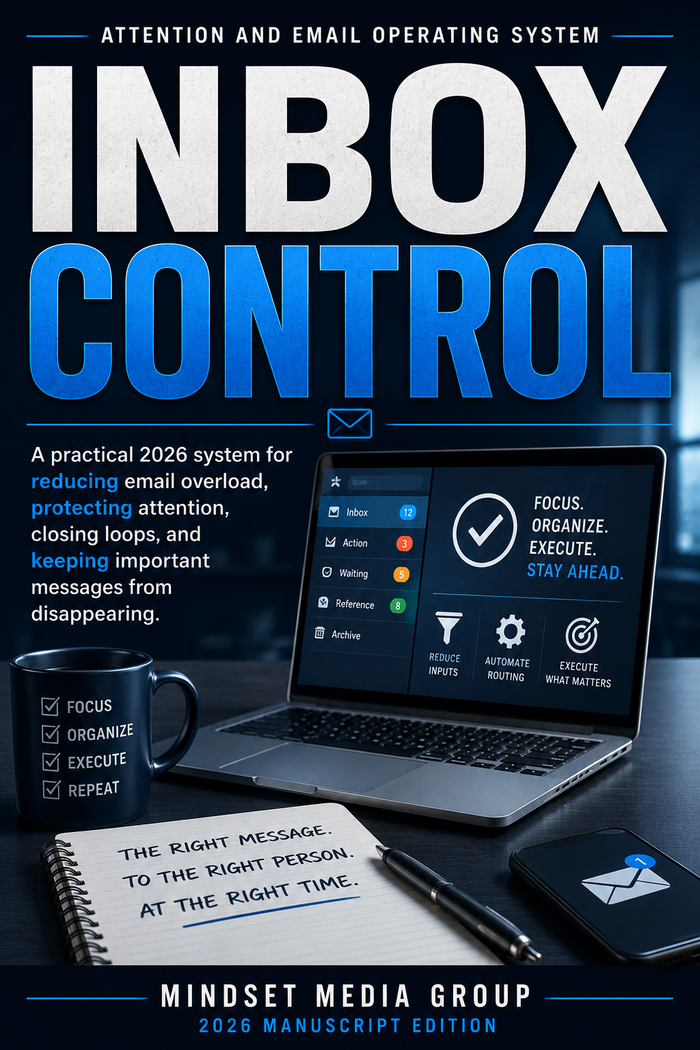 Inbox Control™ — approved 2:3 portrait cover by Mindset Media Group