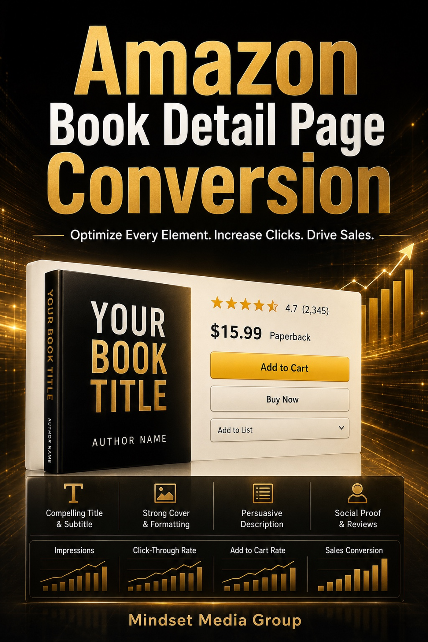 Amazon Book Detail Page Conversion™ — approved 2:3 portrait cover by Mindset Media Group