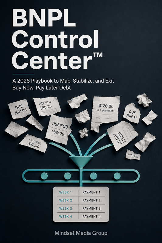 BNPL Control Center™ — approved 2:3 portrait cover by Mindset Media Group