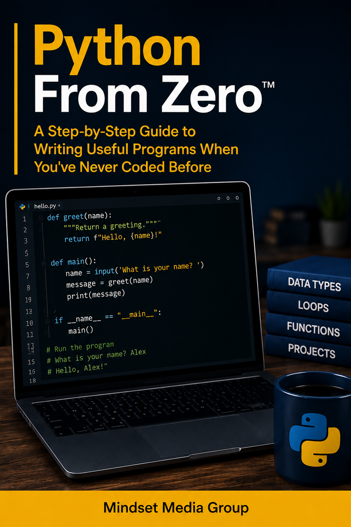 Python From Zero™ digital guide by Mindset Media Group