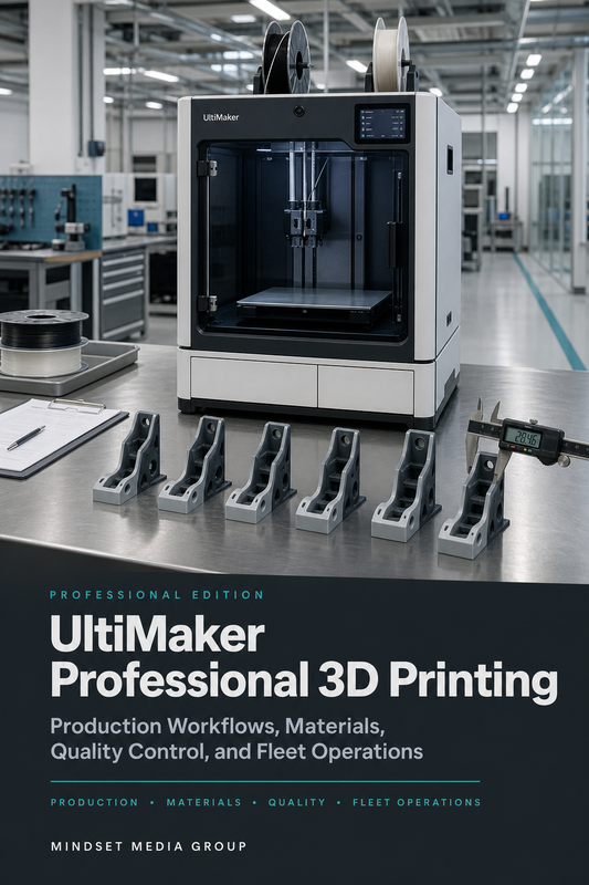 UltiMaker Professional 3D Printing™ digital guide by Mindset Media Group