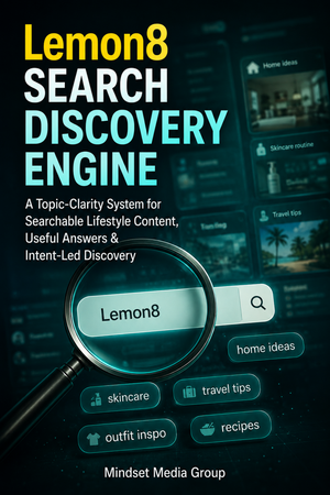 Lemon8 Search Discovery Engine™ — approved 2:3 portrait cover by Mindset Media Group