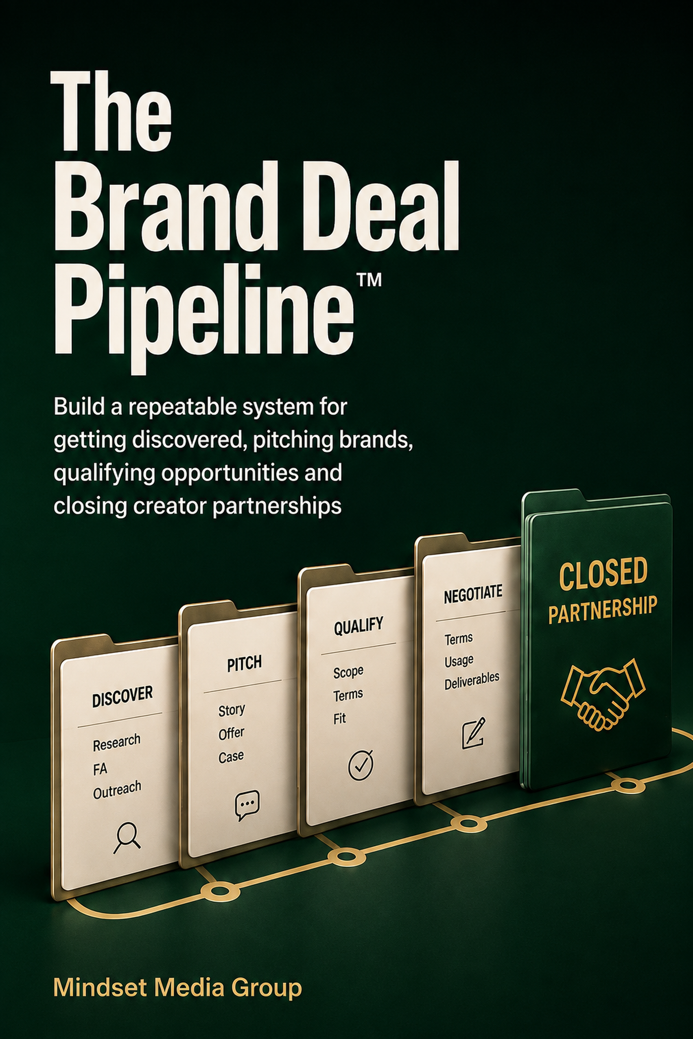 The Brand Deal Pipeline™ — approved 2:3 portrait cover by Mindset Media Group