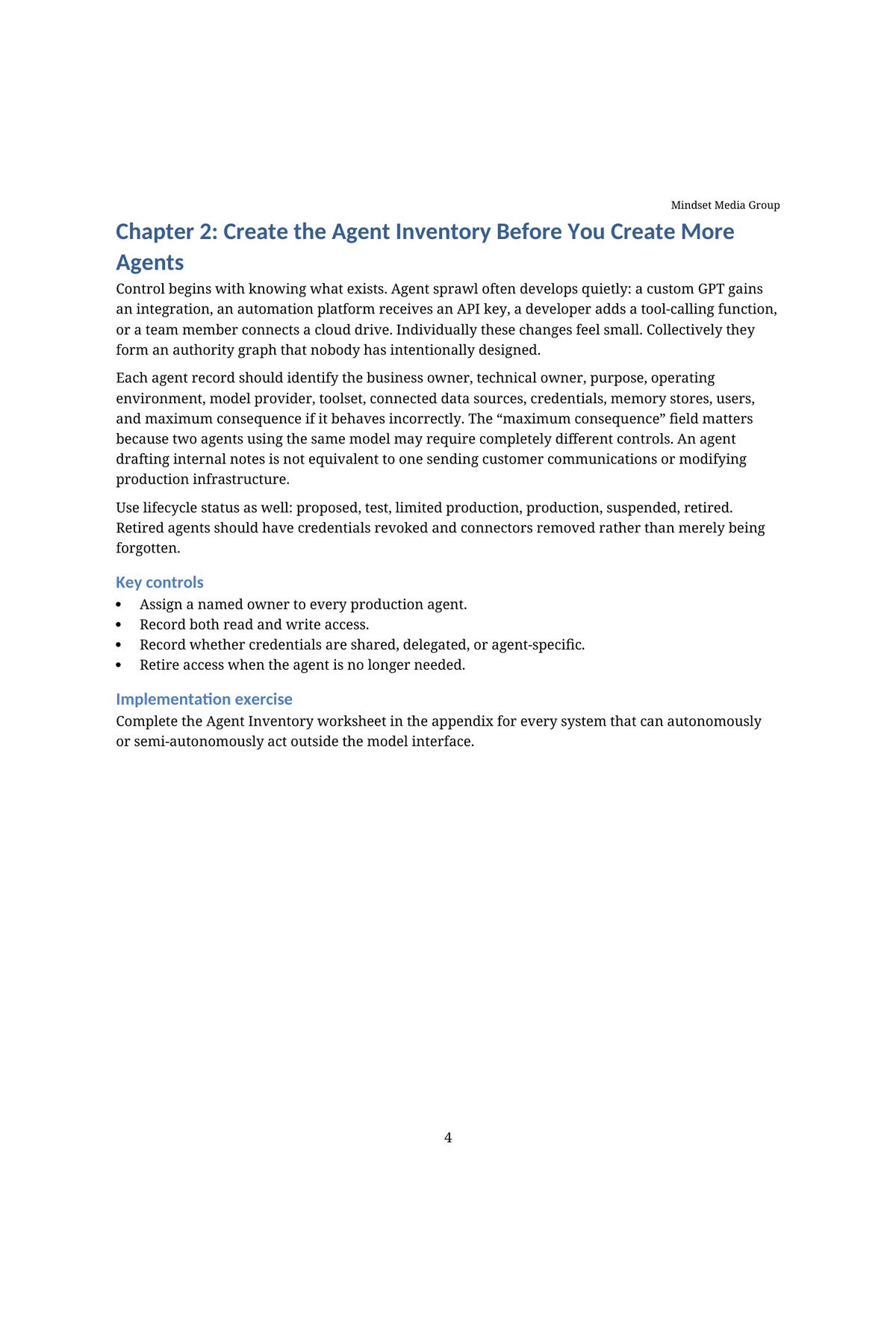 Agentic AI Security & Control System™ — Preview 01 of 3 — content from the guide
