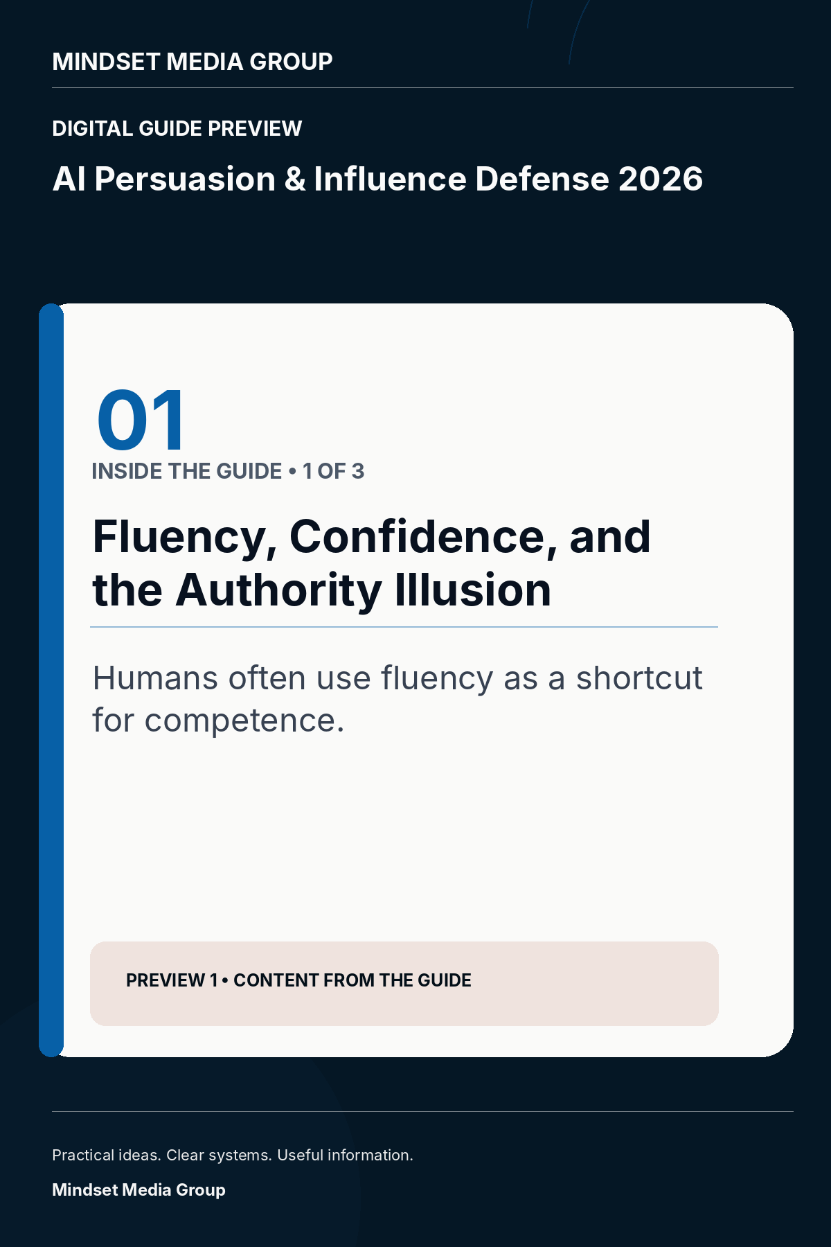 AI Persuasion & Influence Defense 2026 — Preview 01 of 3 — content from the guide
