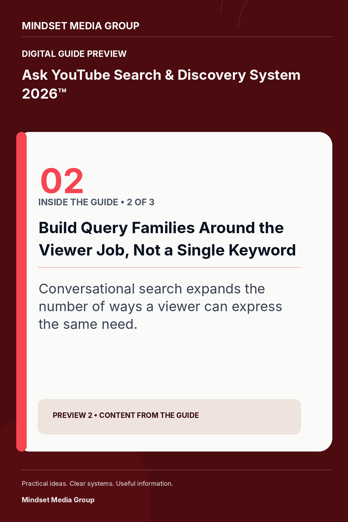 Ask YouTube Search & Discovery System 2026™ — Preview 02 of 3 — content from the guide