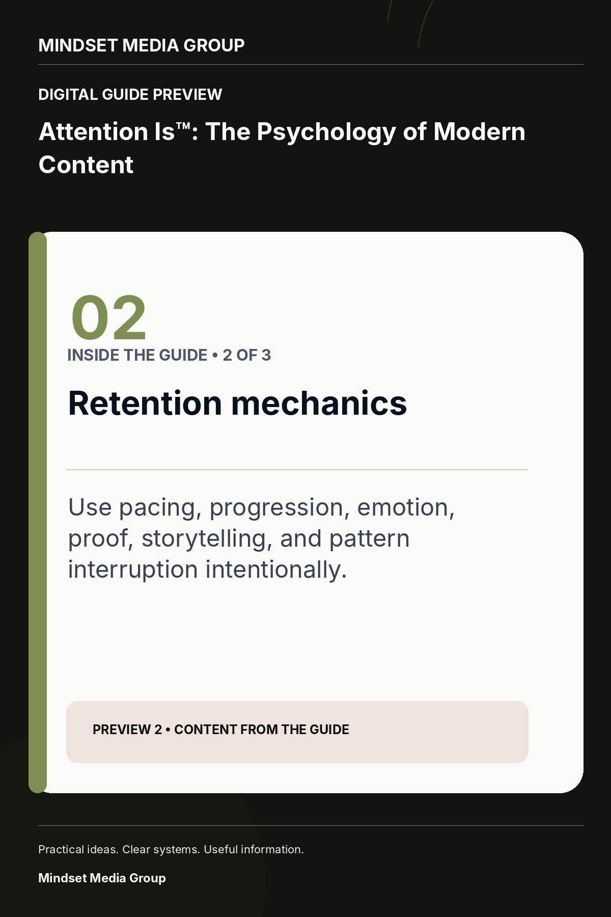 Attention Is™: The Psychology of Modern Content — Preview 02 of 3 — content from the guide