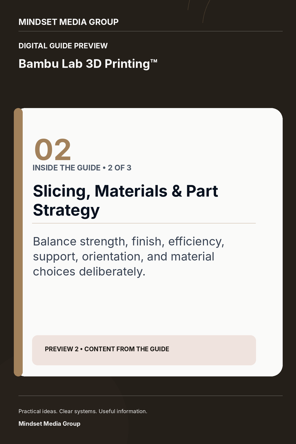 Bambu Lab 3D Printing™ — Preview 02 of 3 — content from the guide