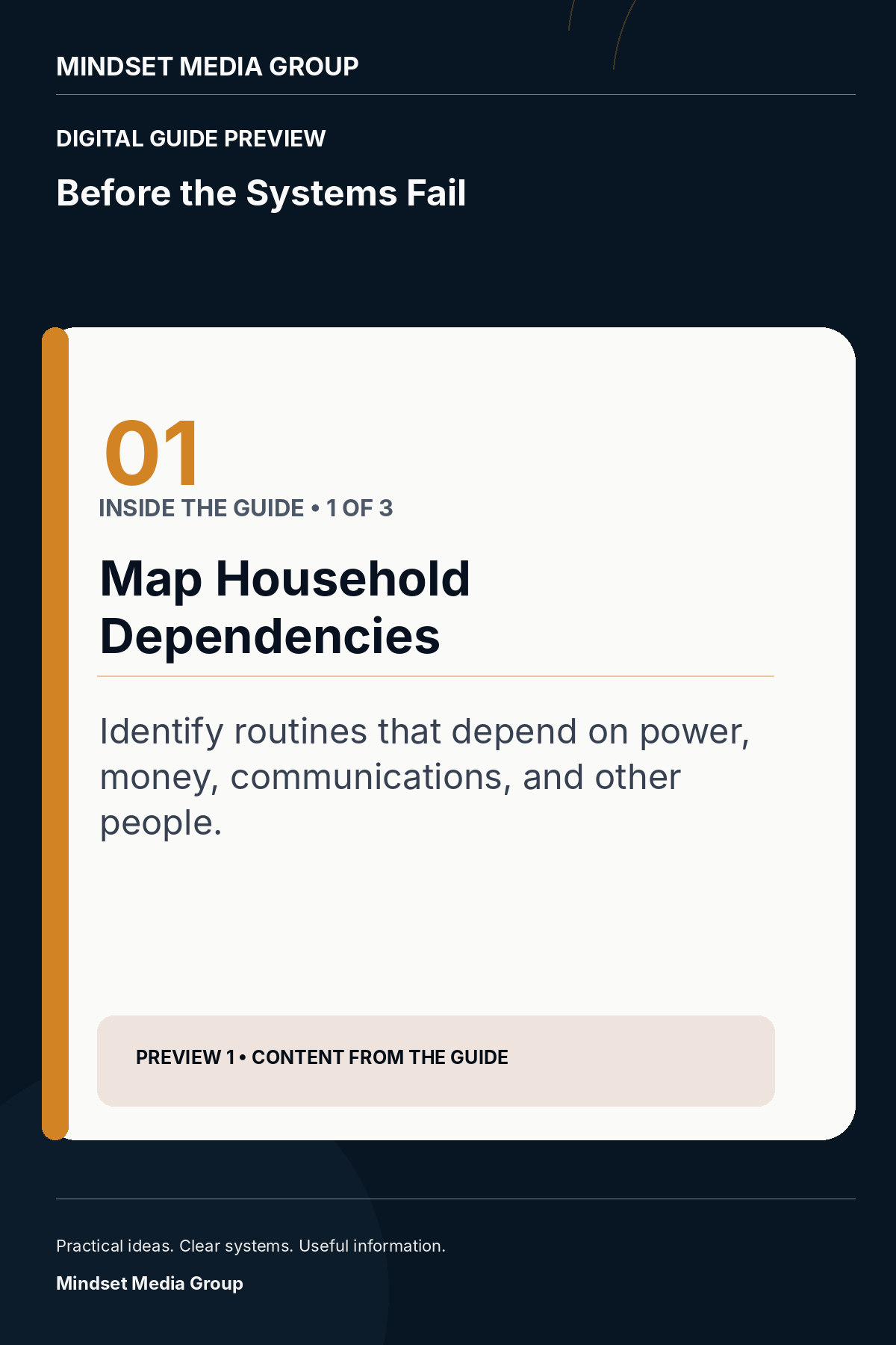 Before the Systems Fail — Preview 01 of 3 — content from the guide