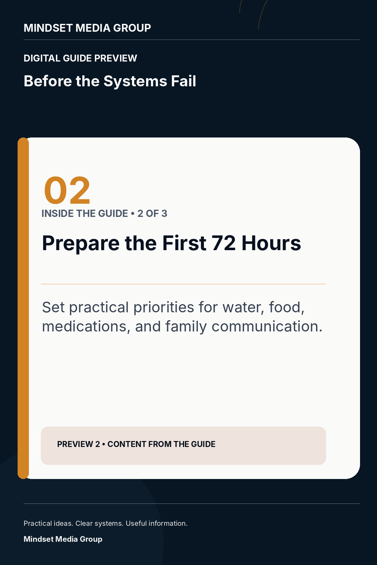 Before the Systems Fail — Preview 02 of 3 — content from the guide