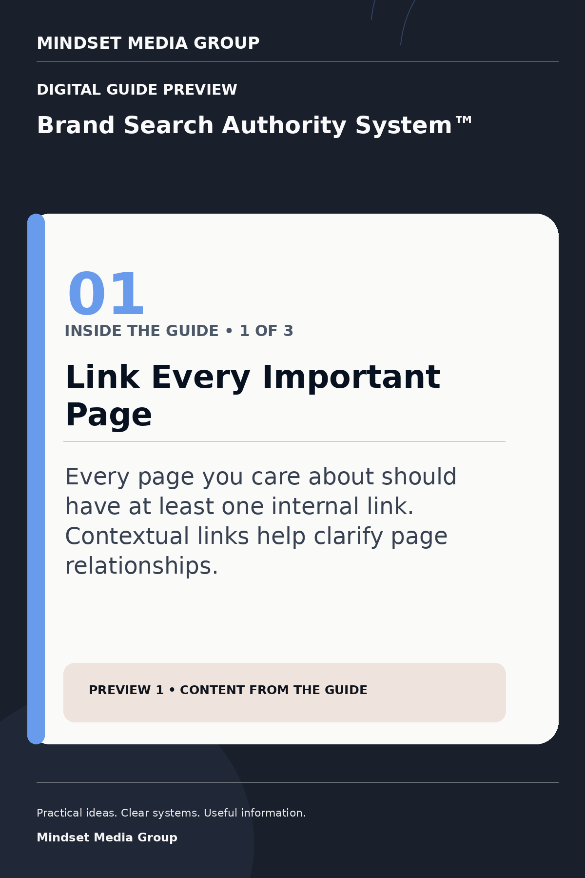 Brand Search Authority System™ — Preview 01 of 3 — content from the guide