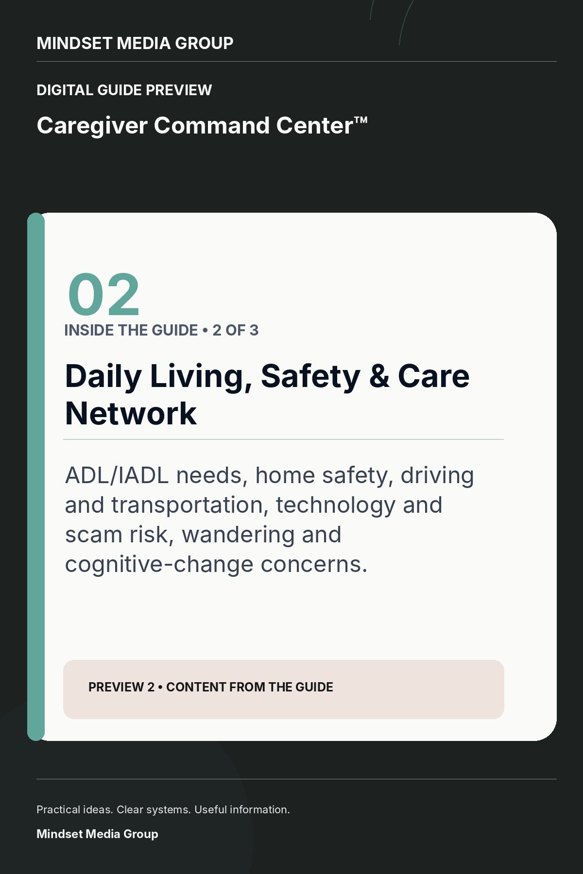 Caregiver Command Center™ — Preview 02 of 3 — content from the guide