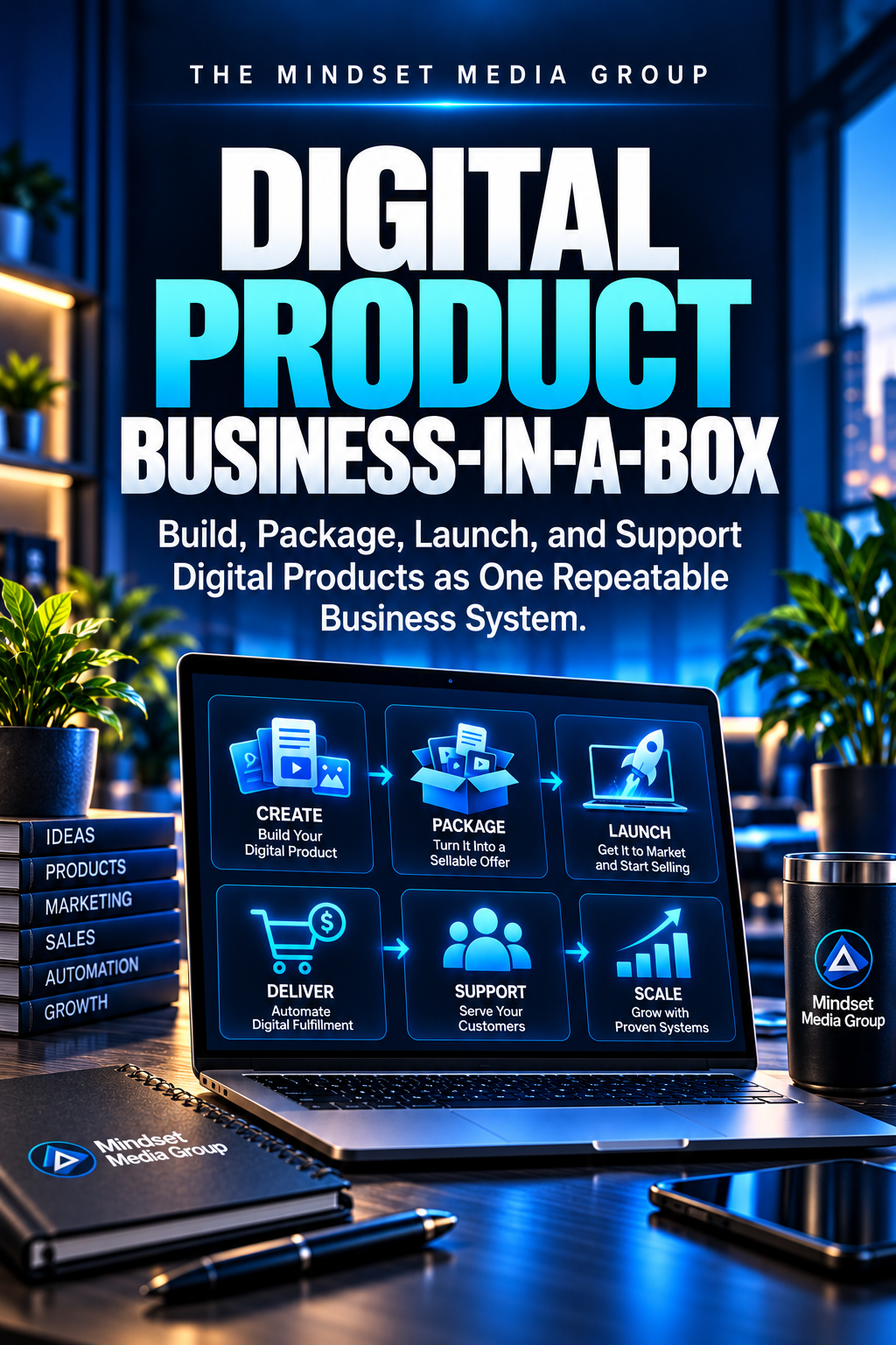 Digital Product Business-in-a-Box — 2:3 Business Growth Center series cover