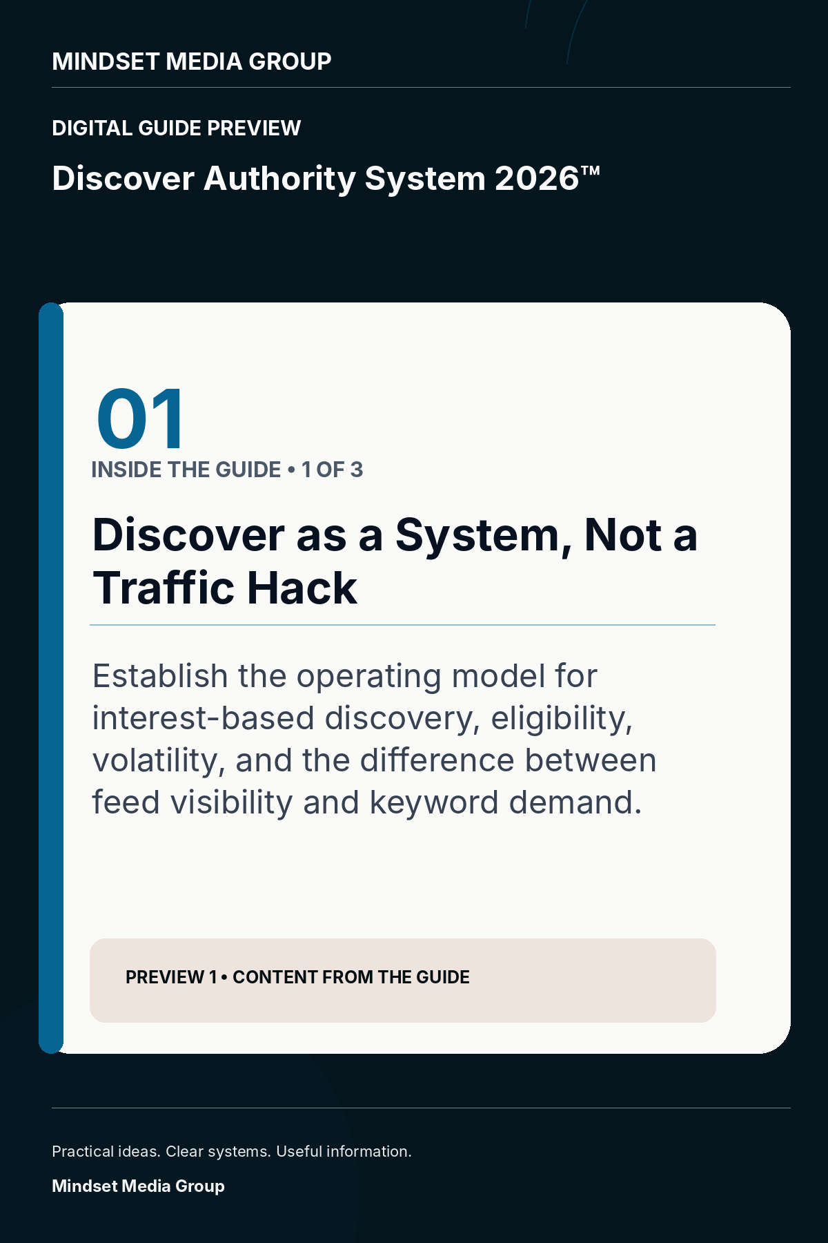 Discover Authority System 2026™ — Preview 01 of 3 — content from the guide