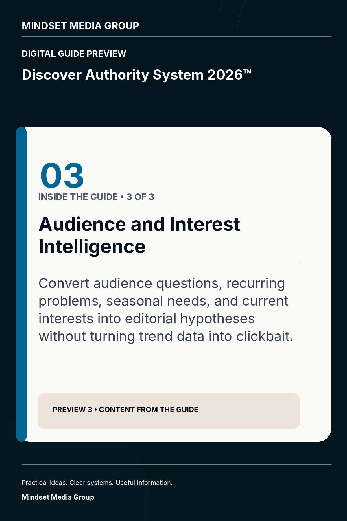 Discover Authority System 2026™ — Preview 03 of 3 — content from the guide