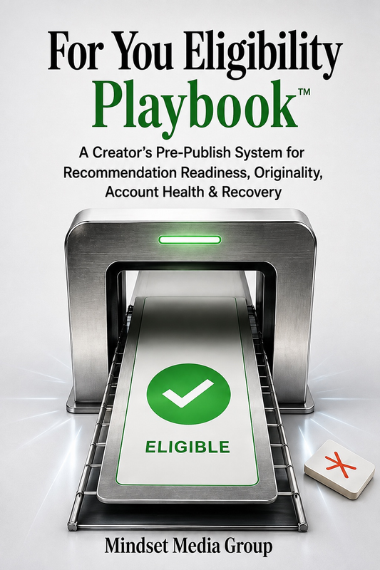 For You Eligibility Playbook™ — approved 2:3 portrait cover by Mindset Media Group