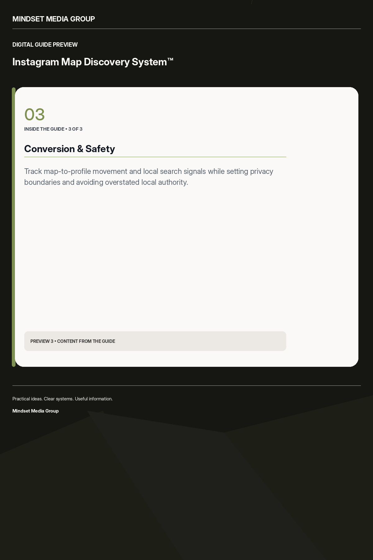 Instagram Map Discovery System™ — Preview 03 of 3 — content from the guide