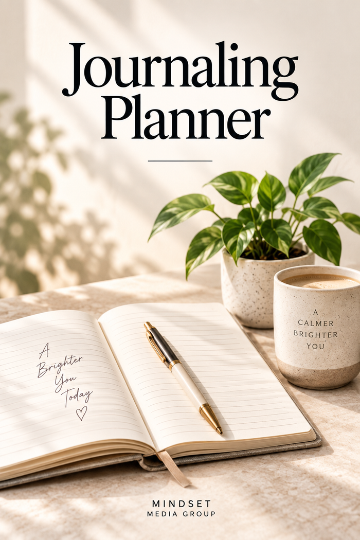 Journaling Planner cover — Mindset Media Group