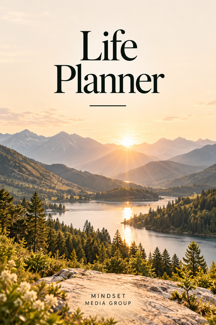 Life Planner cover — Mindset Media Group