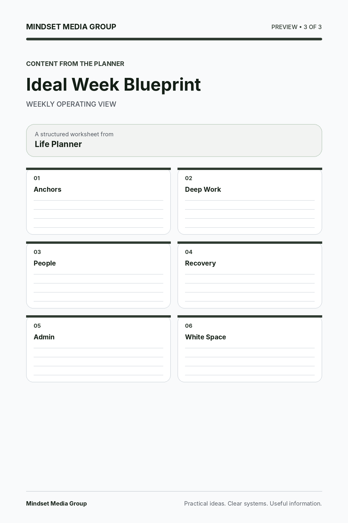 Life Planner — Preview 03 of 3 — content from the guide
