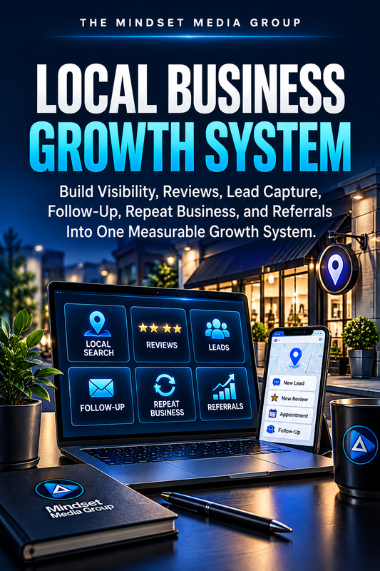 Local Business Growth System — 2:3 cover by Mindset Media Group