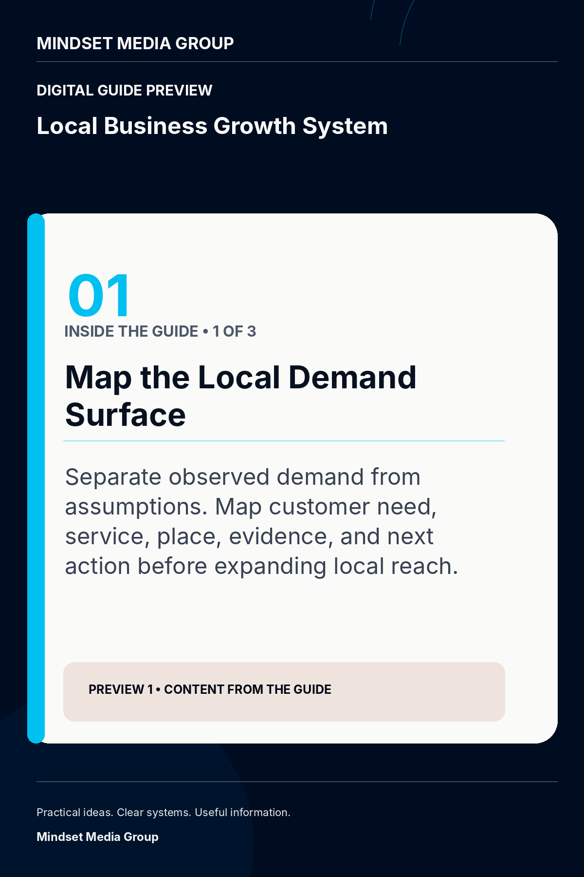 Local Business Growth System — Preview 01 of 3 — content from the guide