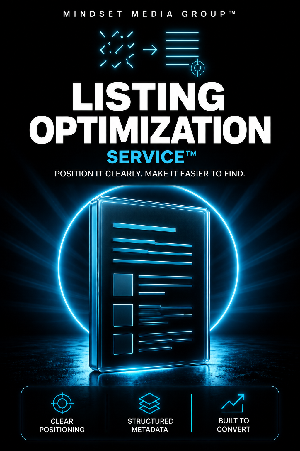 Listing Optimization Service™ from Mindset Media Group